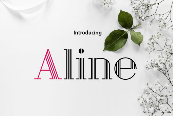 Aline Font: A Unique Display Choice for Creative Projects