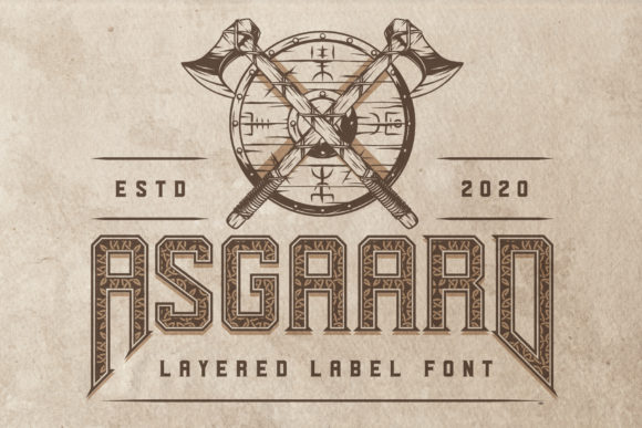 Asgard as a Design Asset: A Font Inspired by Norse Mythology