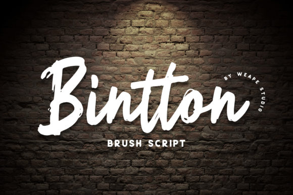 BIntton: A Bold Font for Impactful Design