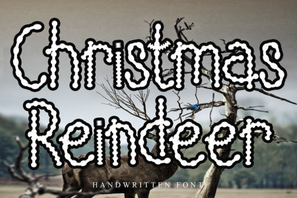 Christmas Reindeer Font: A Festive Touch for Every Design Project