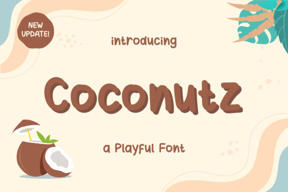 Coconutz: A Playful Font That Adds Personality to Your Projects