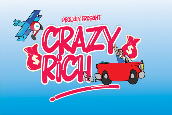 Crazy Rich Display Font