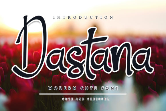Dastana Font: A Modern Display Font for Creative and Professional Use