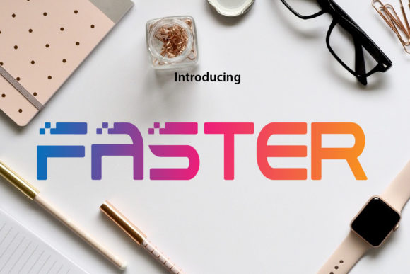 Faster: A Playful Font That Adds Energy to Your Designs