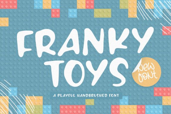 Franky Toys Font for Kids-Themed Designs