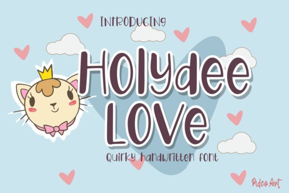Holydee Love: A Quirky Font for Joyful Design