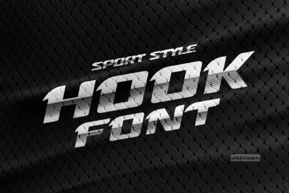 Hook Font: A Dynamic Display Font for Headlines and Branding