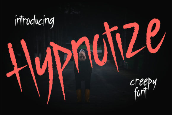 Hypnotize: The Darkly Dramatic Display Font That Adds a Creepy Edge to Modern Design