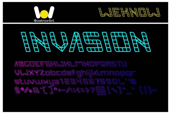 Invasion Font: A Bold Choice for Modern Design