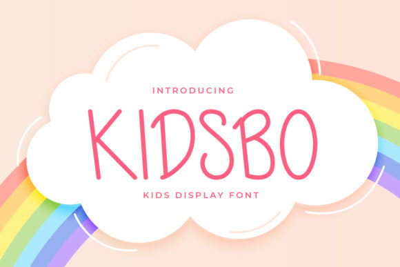 Kidsbo: A Playful Font for Children-Themed Designs