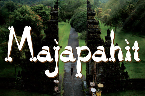 Majapahit: A Font That Merges History and Modern Design