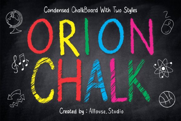 Orion Chalk: A Joyful Font for Creative Projects