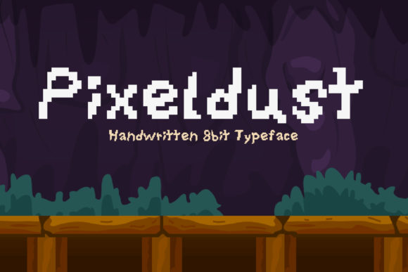 Pixeldust: A Unique Pixel Display Font for Creative and Digital Projects