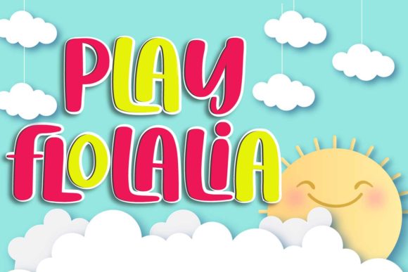 Play Flolalia: A Fun Font for Kids-Themed Designs