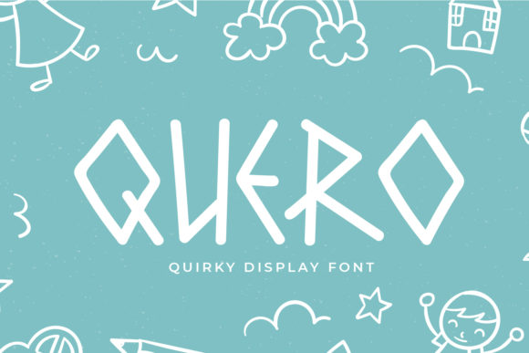 Quero: A Unique Display Font for Creative Projects
