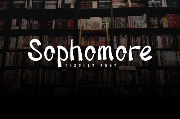 Sophomore: A Quirky Display Font for Creative and Professional Workflows