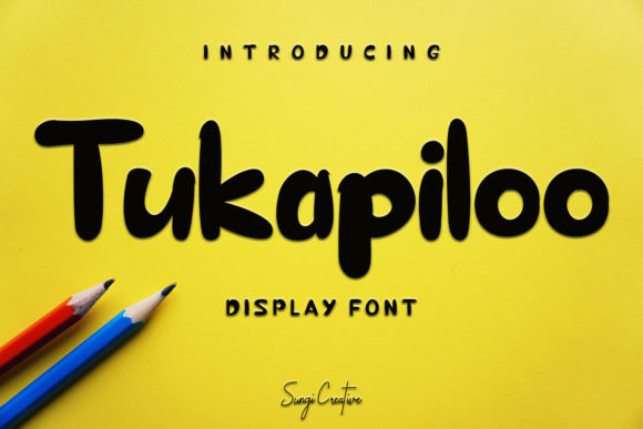 Tukapiloo: A Trendy Display Font for Modern Branding and Creative Projects