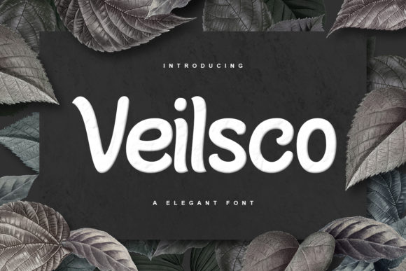 Veilsco: A Modern Display Font for Creative and Professional Designs