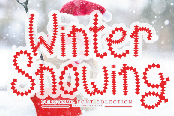 Winter Snowing: A Bold and Original Display Font for Modern Creativity